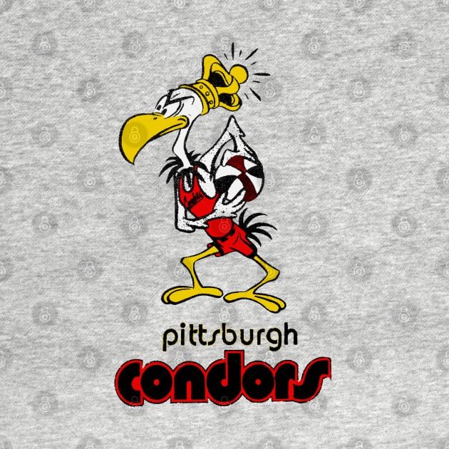 Retro Pittsburg Condors Basketball 1971 by LocalZonly